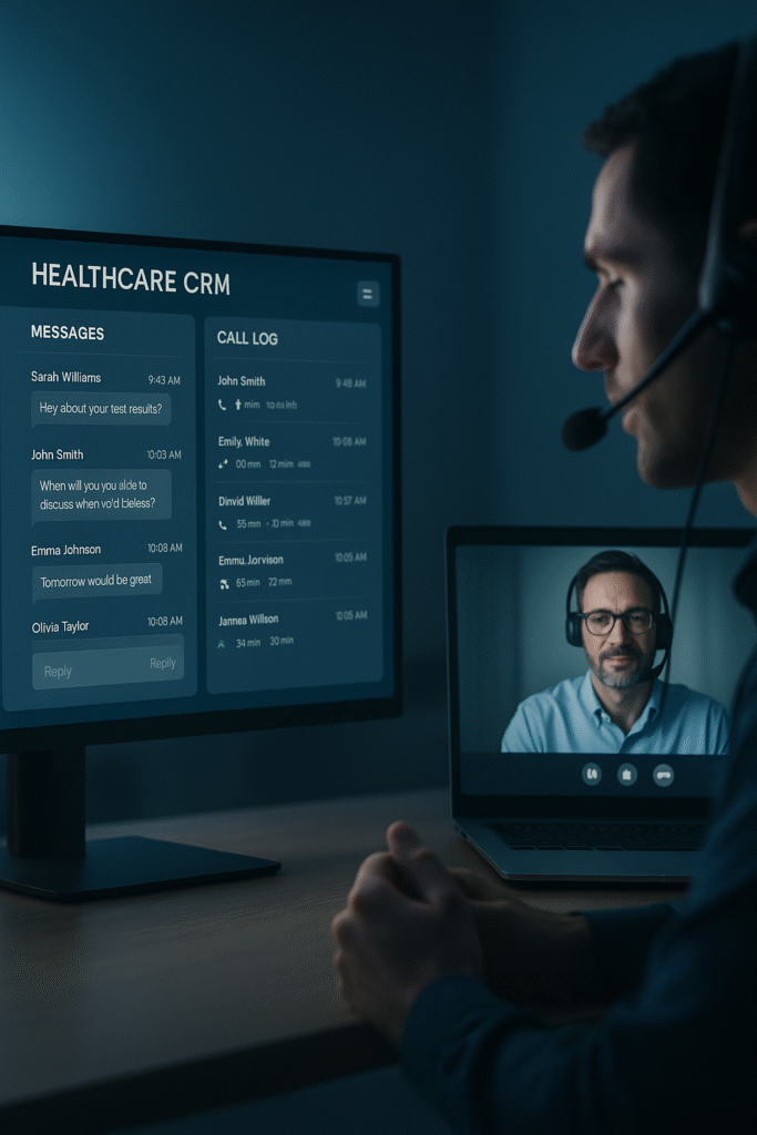 Service page and home page (Provider Outreach Services)